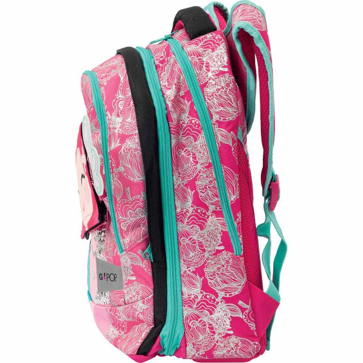 Go-pop - zaino scuola sdoppiabile round princess