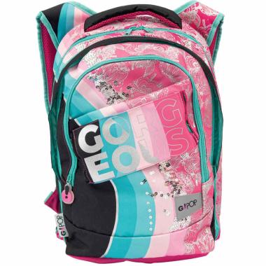 Go-pop - zaino scuola sdoppiabile round princess