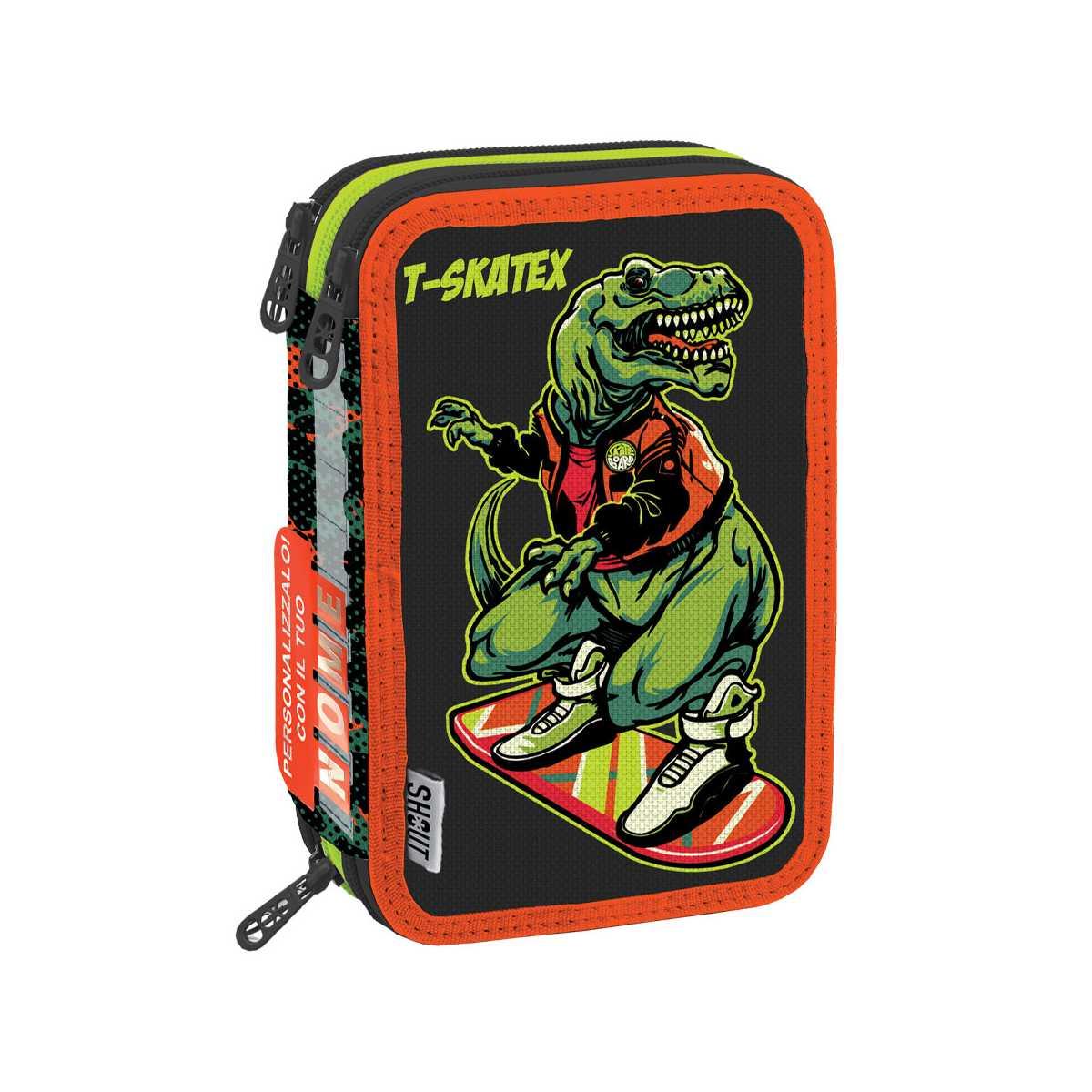 Shout t-skatex - astuccio 3 zipper – 44 pezzi