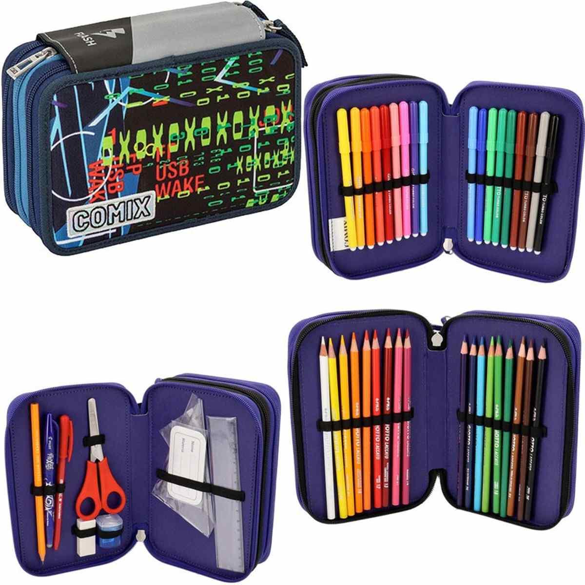 Comix flash - astuccio 3 zip con corredo