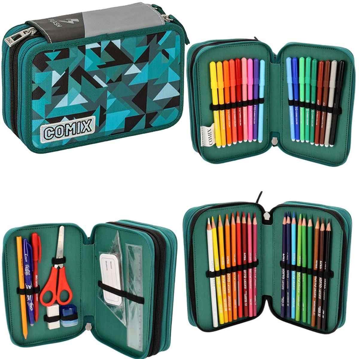 Comix flash - astuccio 3 zip con corredo