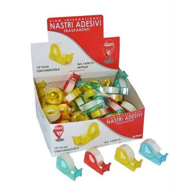 Siam - nastro adesivo con chiocciola 15 mm x 10 mt