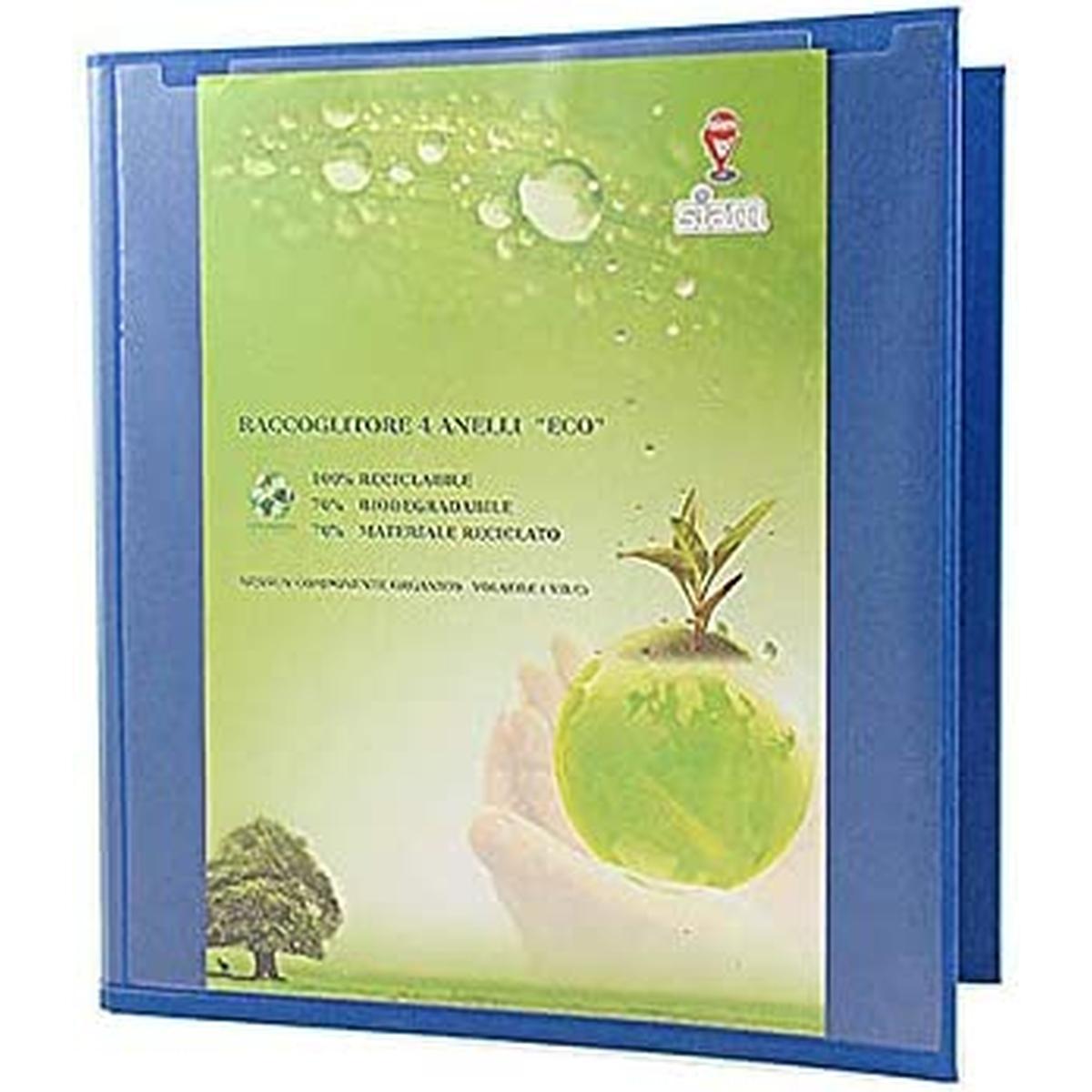 Siam - raccoglitore 4 anelli -  29 x 32 cm - d 65 mm -