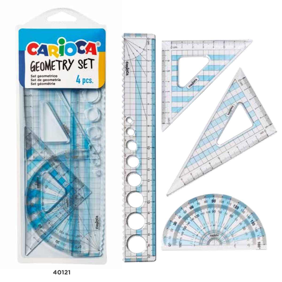 Carioca - set geometrico - 4 pz