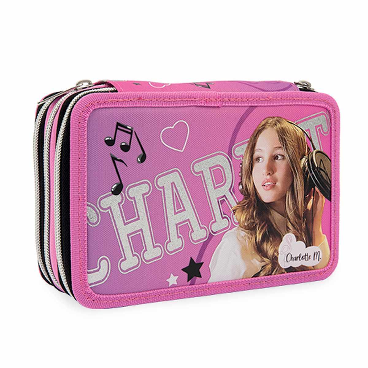 Giochi preziosi - astuccio 3 zip con corredo charlotte m.