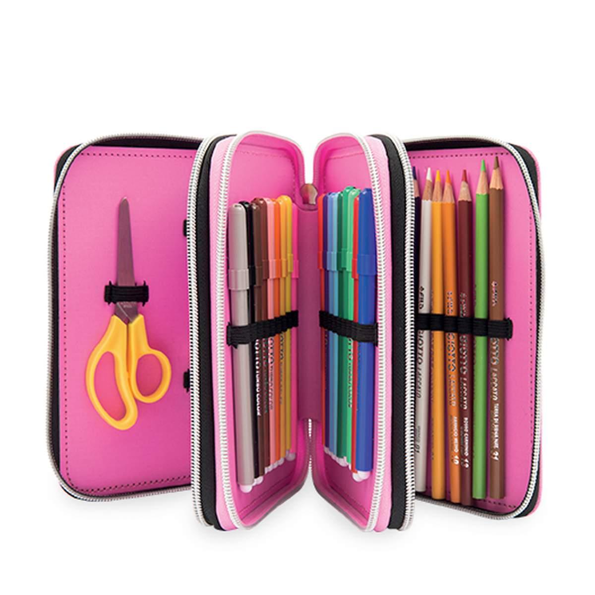 Giochi preziosi - astuccio 3 zip con corredo charlotte m.