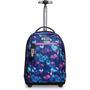 Seven - big trolley unisex bambini e ragazzi - appack happfully boy-girl