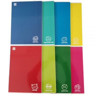 Blasetti - maxi quaderni a4 colorface - punto metallico - carta 100 gr - fogli 18 + 1