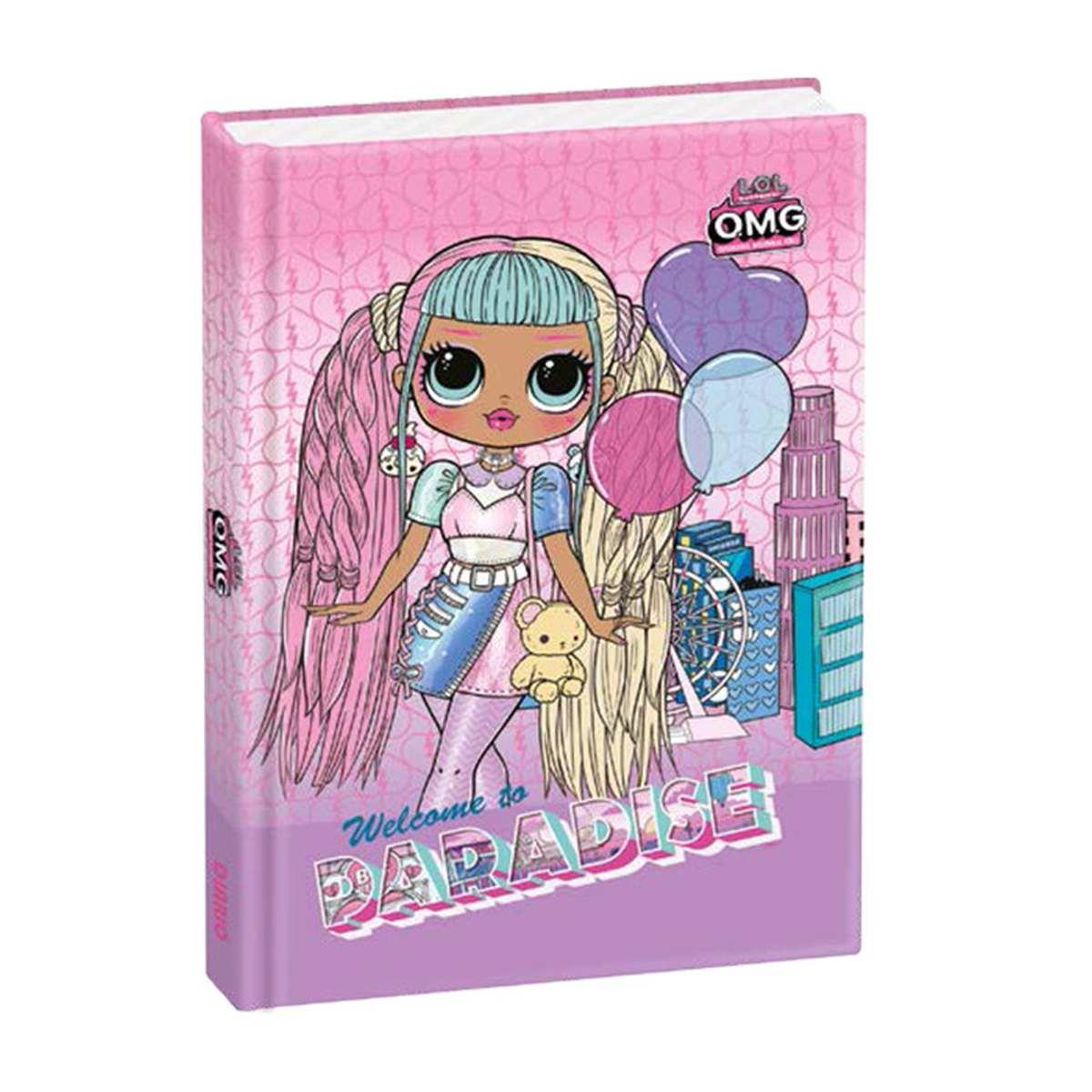 Diario scolastico standard 13x17,8 12 mesi lol surprise omg