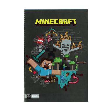 Maxi quaderno a4 minecraft +30% - 100 gr
