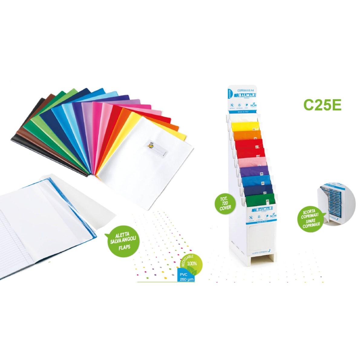 B-cover - coprimaxi c25e pvc laccato 250 µm