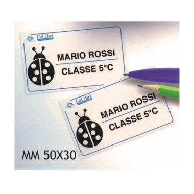 Colibri - etichette termiche 50 x 30 mm - 250 pz