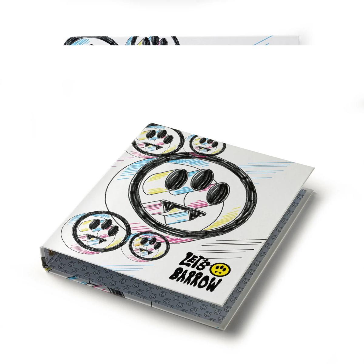 Pigna - cartella ad anelli a4 barrow con 4 anelli - formato 27 x 32 - dorso 30 mm