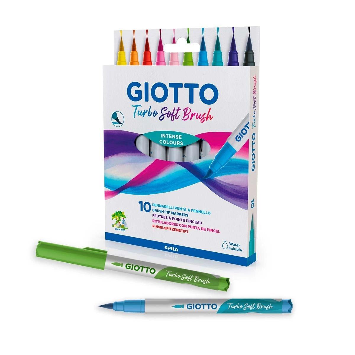 Giotto turbo soft brush - astuccio 10 pezzi