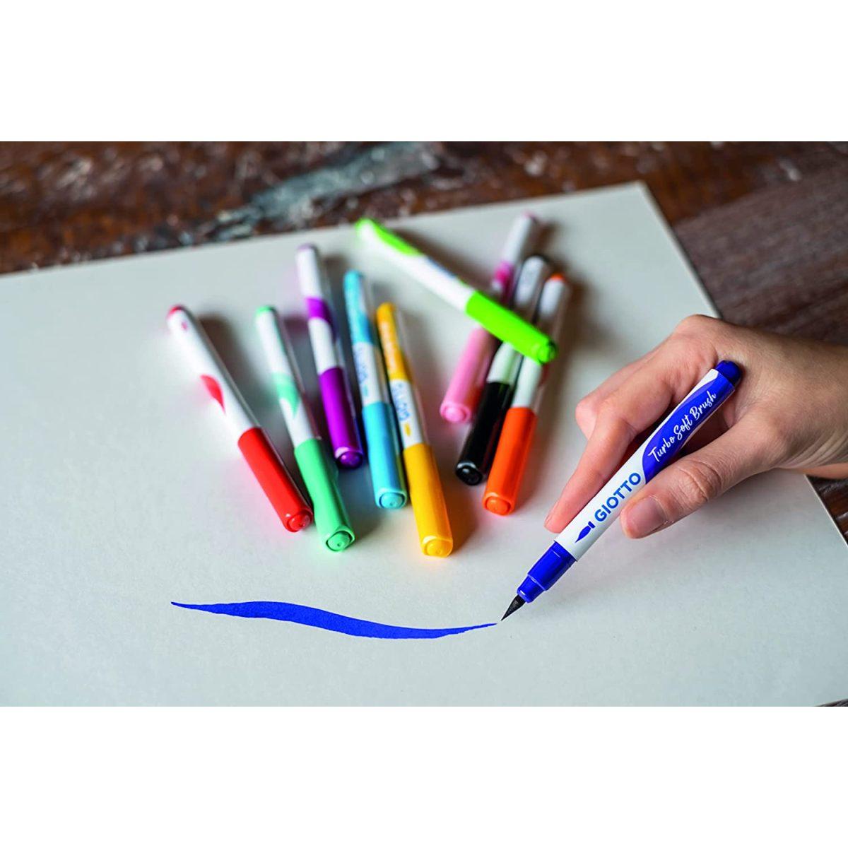 Giotto turbo soft brush - astuccio 10 pezzi