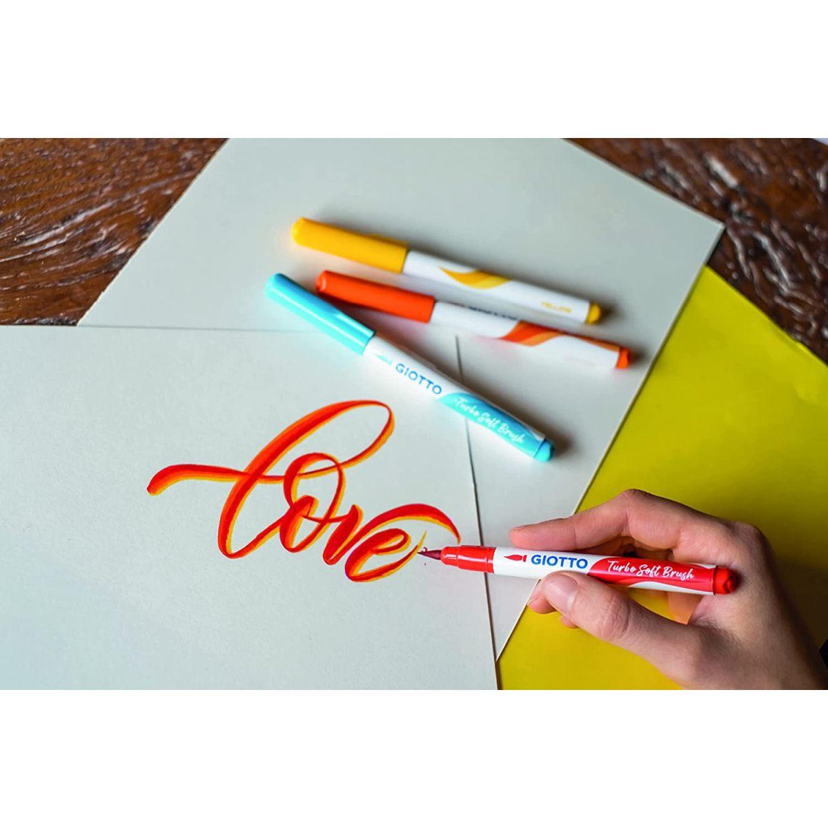 Giotto turbo soft brush - astuccio 10 pezzi