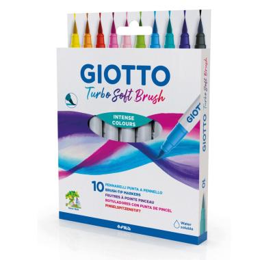 Giotto turbo soft brush - astuccio 10 pezzi