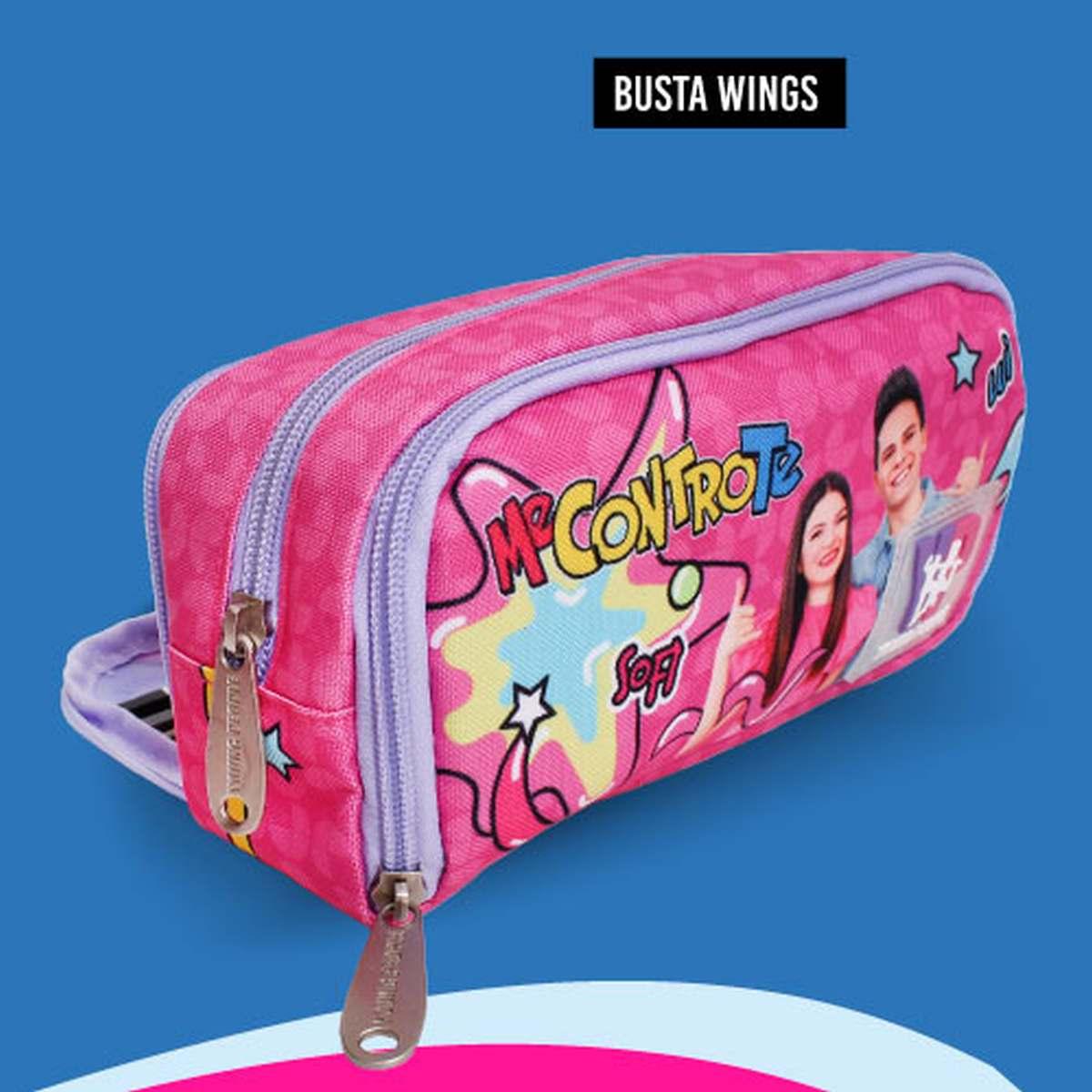 Me contro te - busta wings con 24 pastelli mina 4.0 tintaunita + 1 matita hb architetto