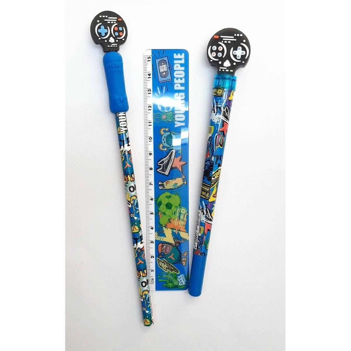 Young people - righello 3d - 15 cm - fantasie assortite