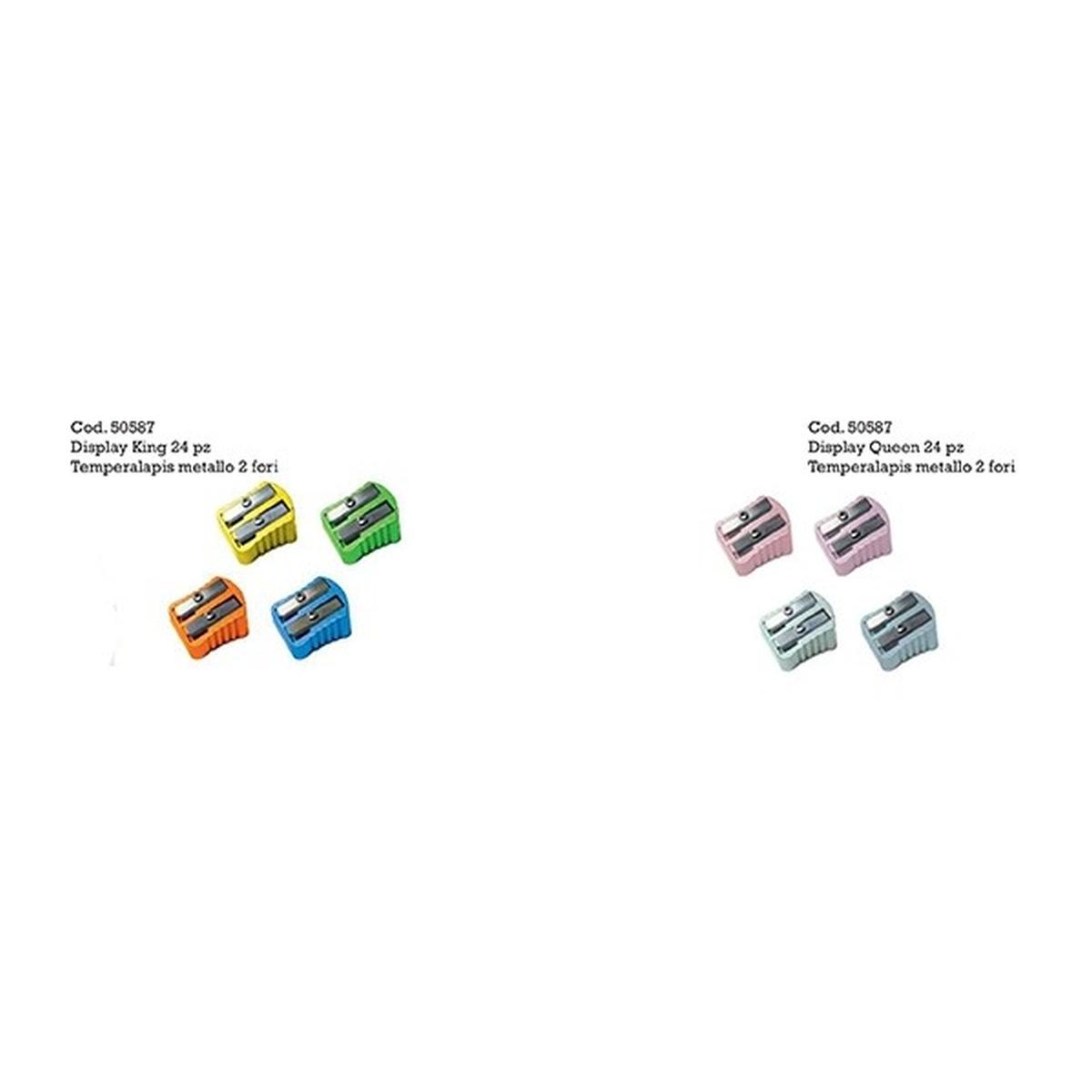 Tintaunita - temperamatite in metallo 2 fori