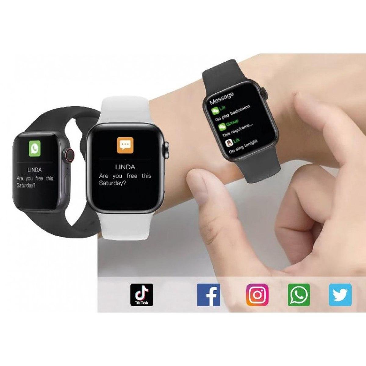 Rf distribution - smart watch nq500 - cassa + cinturino nero