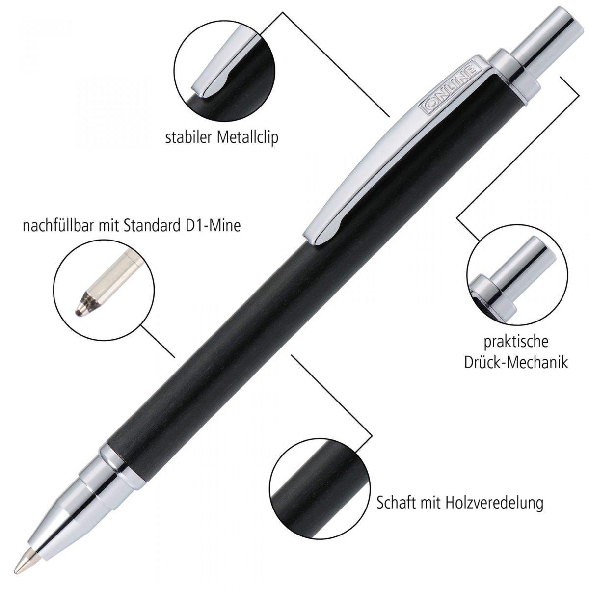 Online - mini wood pen