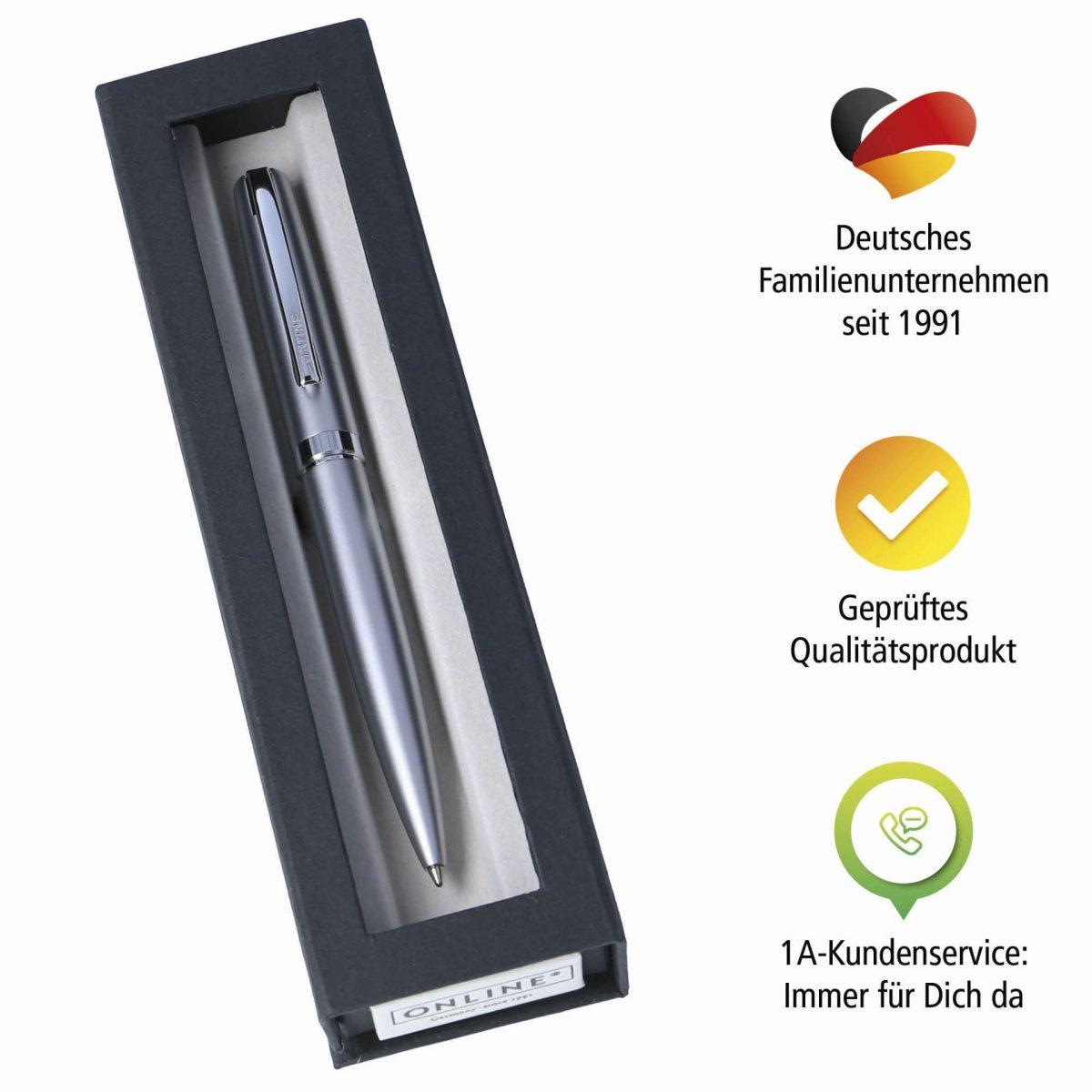 Online - penna a sfera in metallo in slimsy box -