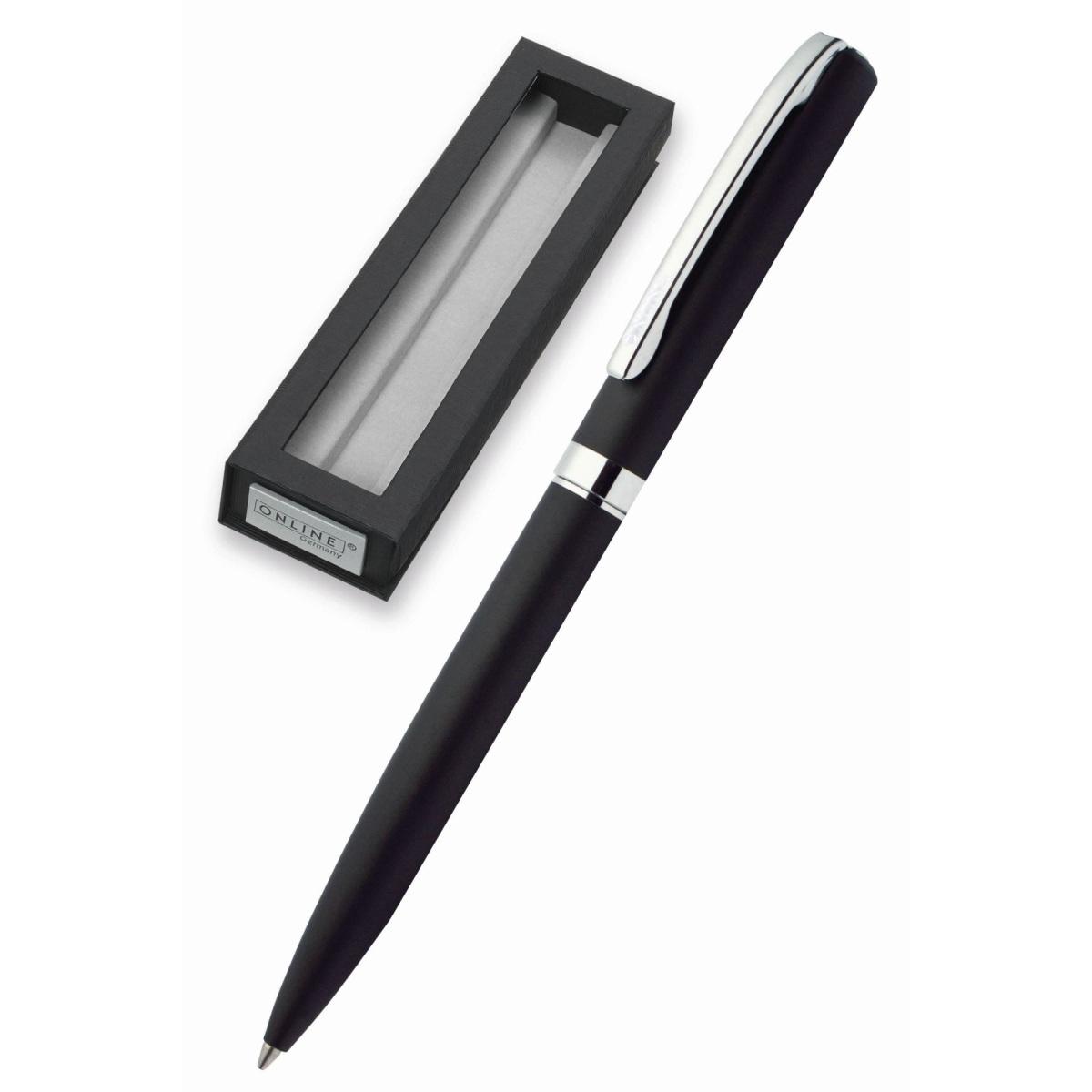 Online - penna a sfera in metallo in slimsy box -