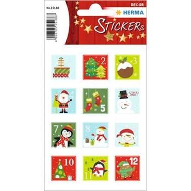 Herma - etichette x-mas - christmas advent calendar