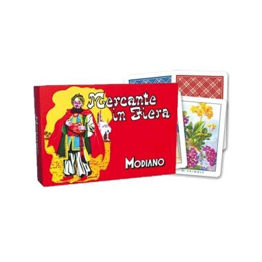 Carte da gioco mercante in fiera modiano