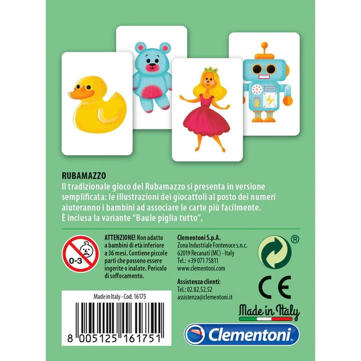 Clementoni - giochi di carte rubamazzo