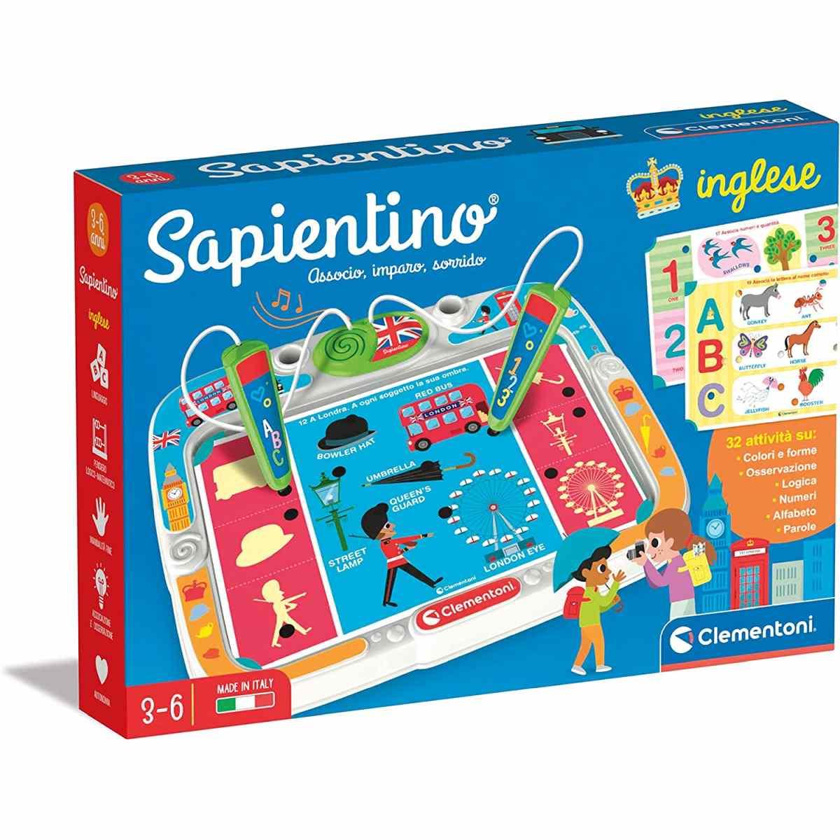 Sapientino inglese-banchetto con schede attivit e penne interattive
