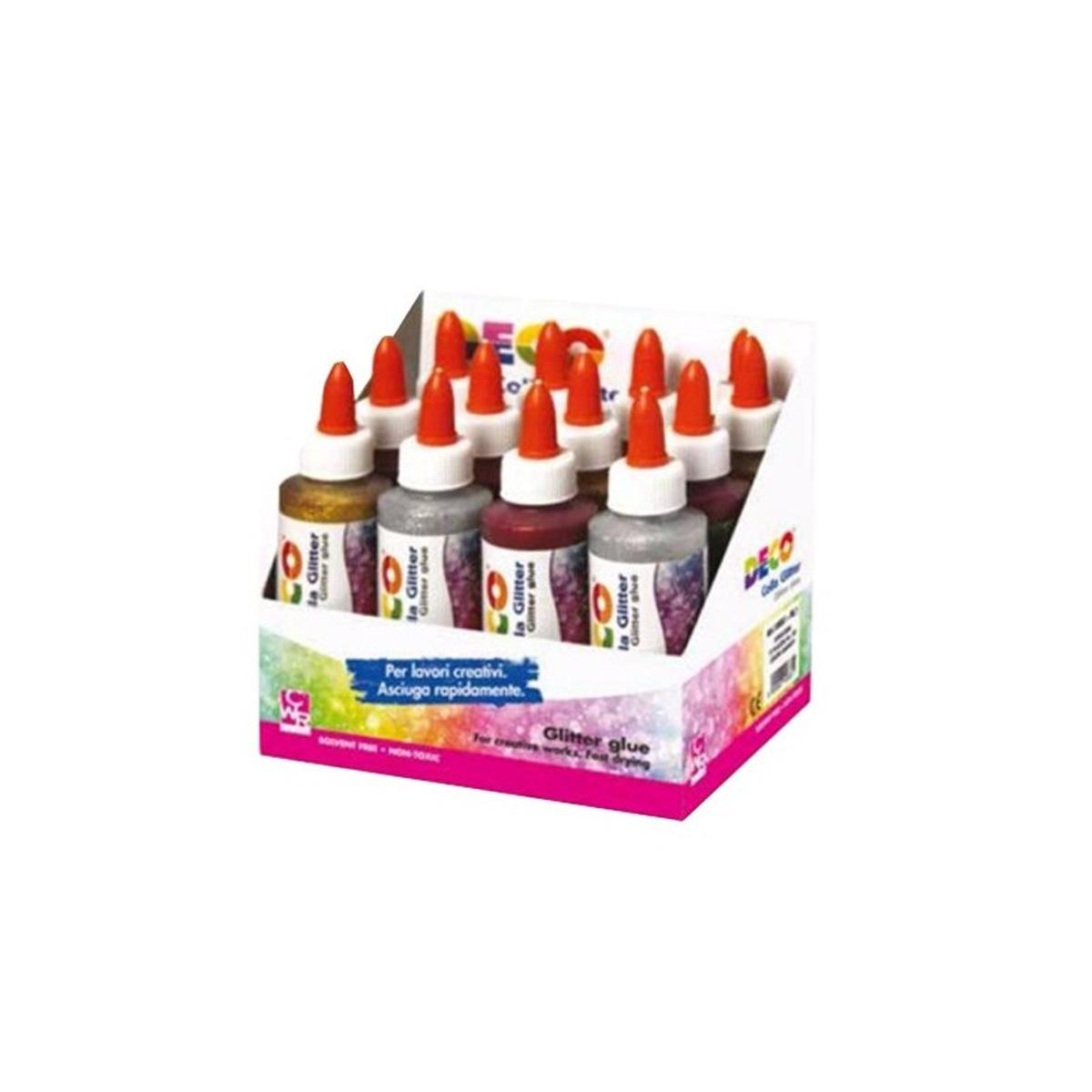 Deco - colla glitter - flacone 120 ml