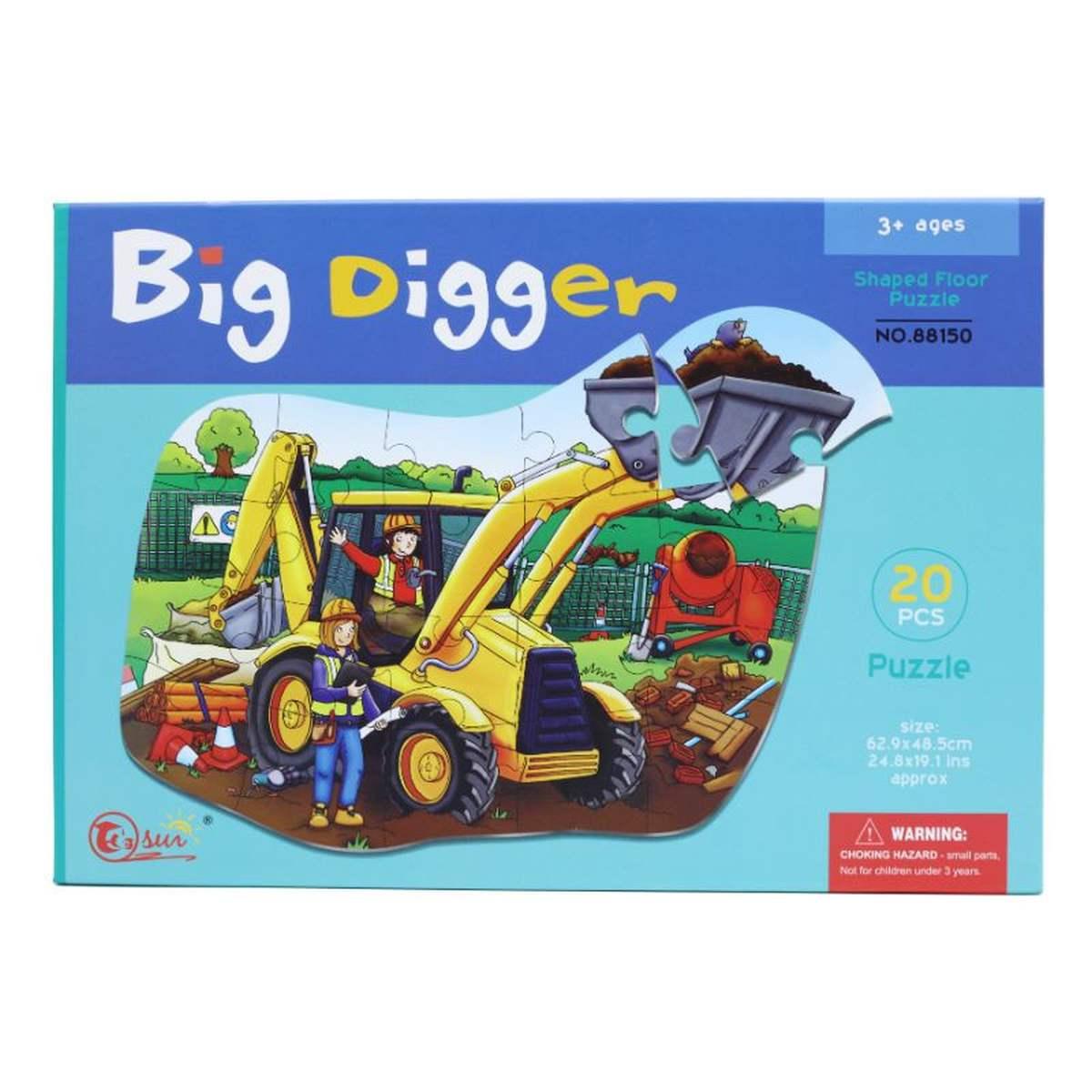 Big puzzle 20/25 pezzi - formato 63,2 x 45,8 cm