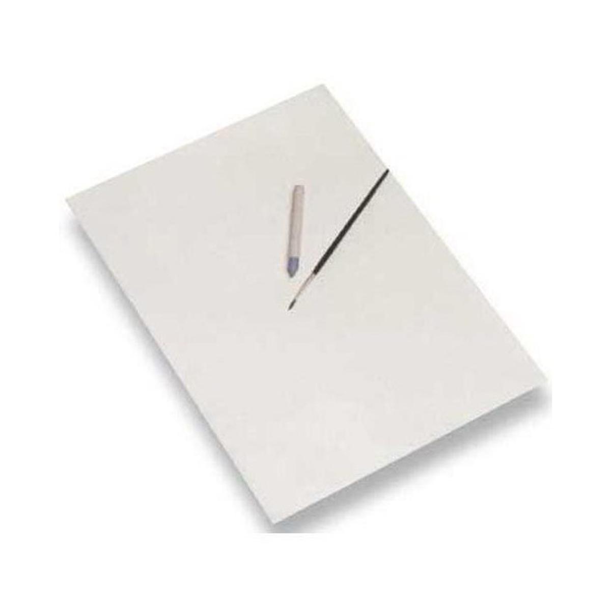 Deco - cartoncino bianco - formato 70 x 100 cm - 500 gr/mq