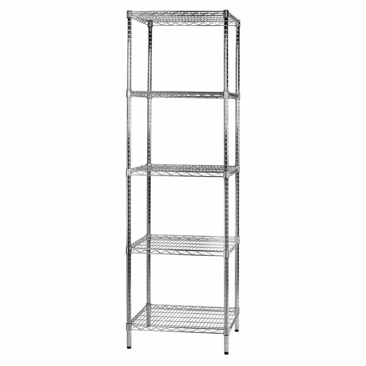 Scaffale 5 ripiani 60 x 60 x h. 200