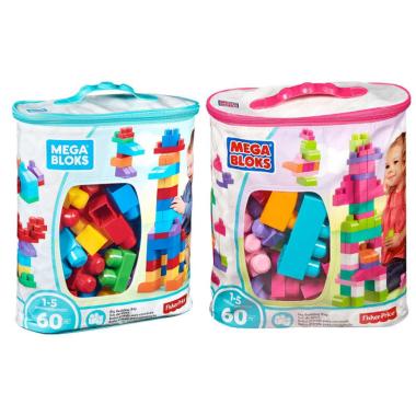 Mega bloks sacca eco 60 costruzioni