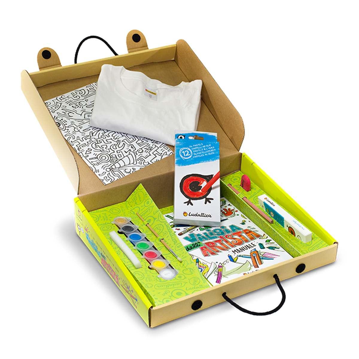 Ludattica la valigia dell'artista