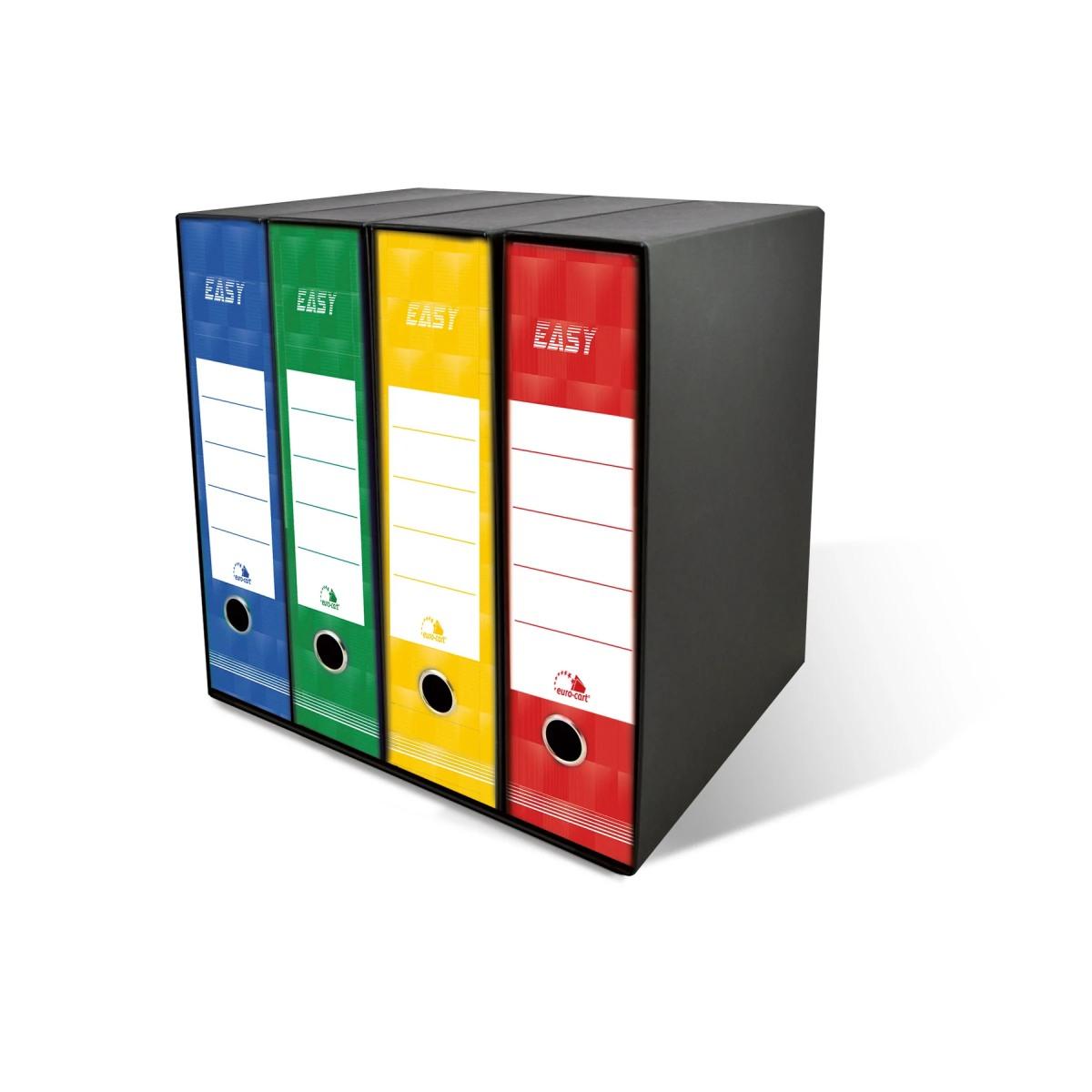 Euro-cart - raccoglitori easy - dorso 8 cm