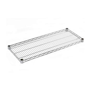 Ripiano in filo dacciaio cromato cm 35 x 120