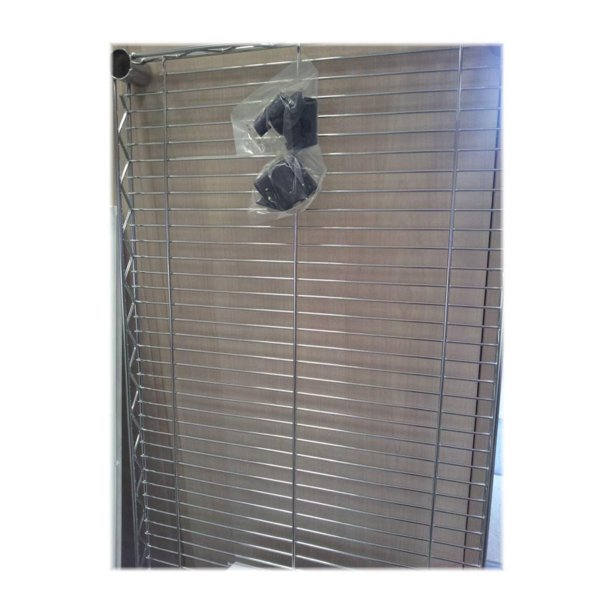 Ripiano in filo dacciaio cromato cm 20 x 120
