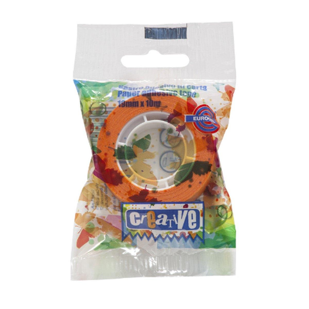 Eurocel - nastro adesivo in carta 19 mm x 10 mt