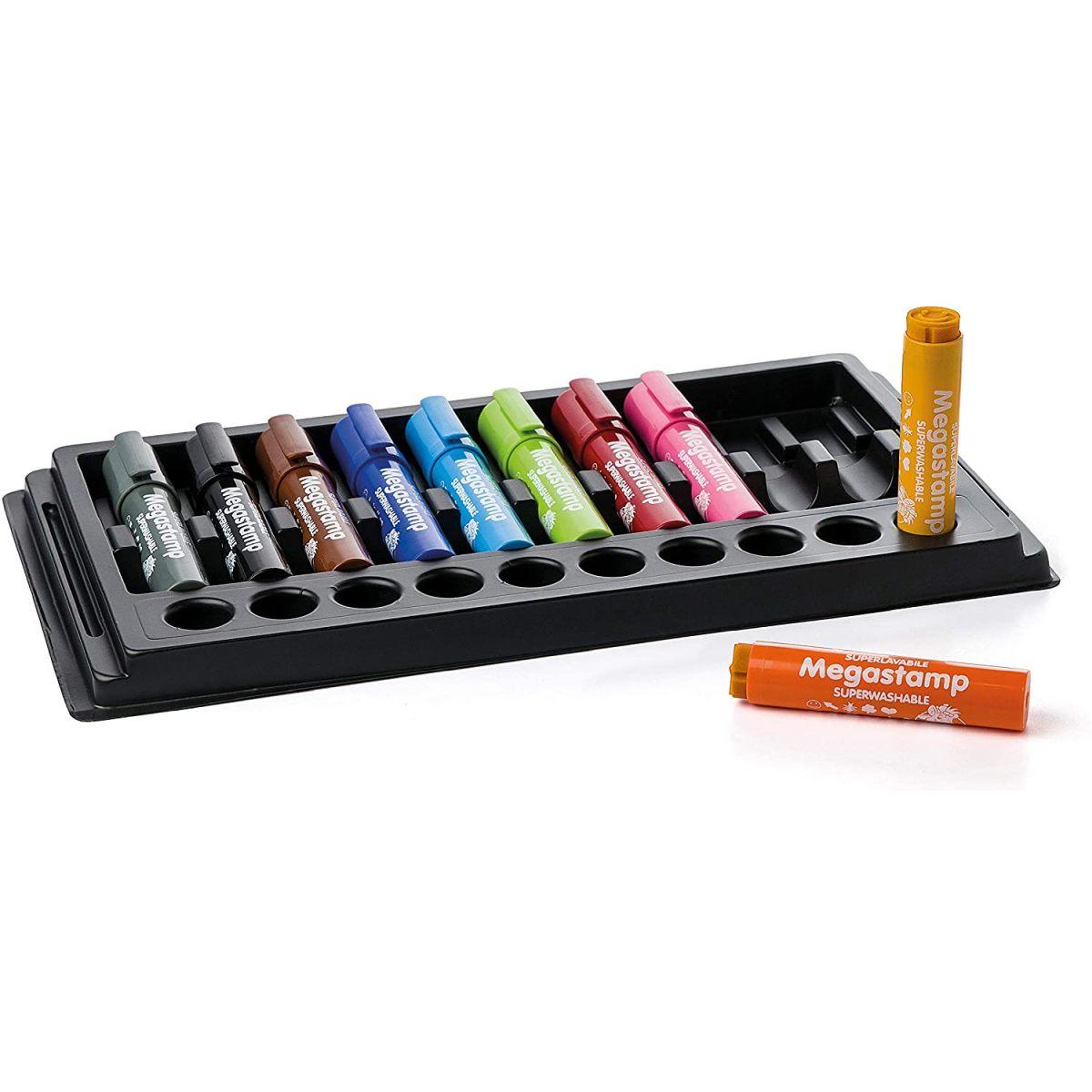 Fibracolor megastamp - 10 maxi stampini