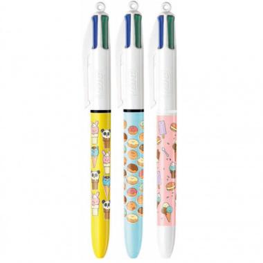 Bic - penna sfera 4 colours cuttie food