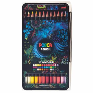 Posca uni - matite a olio e cera professionale - 36 pz