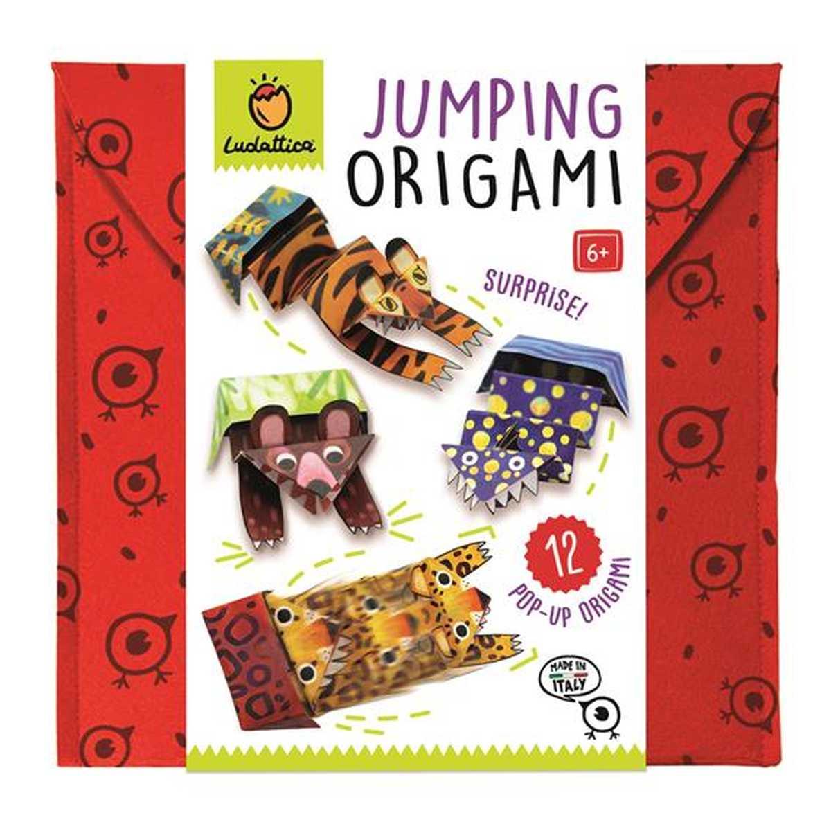 Ludattica jumping origami surprise!