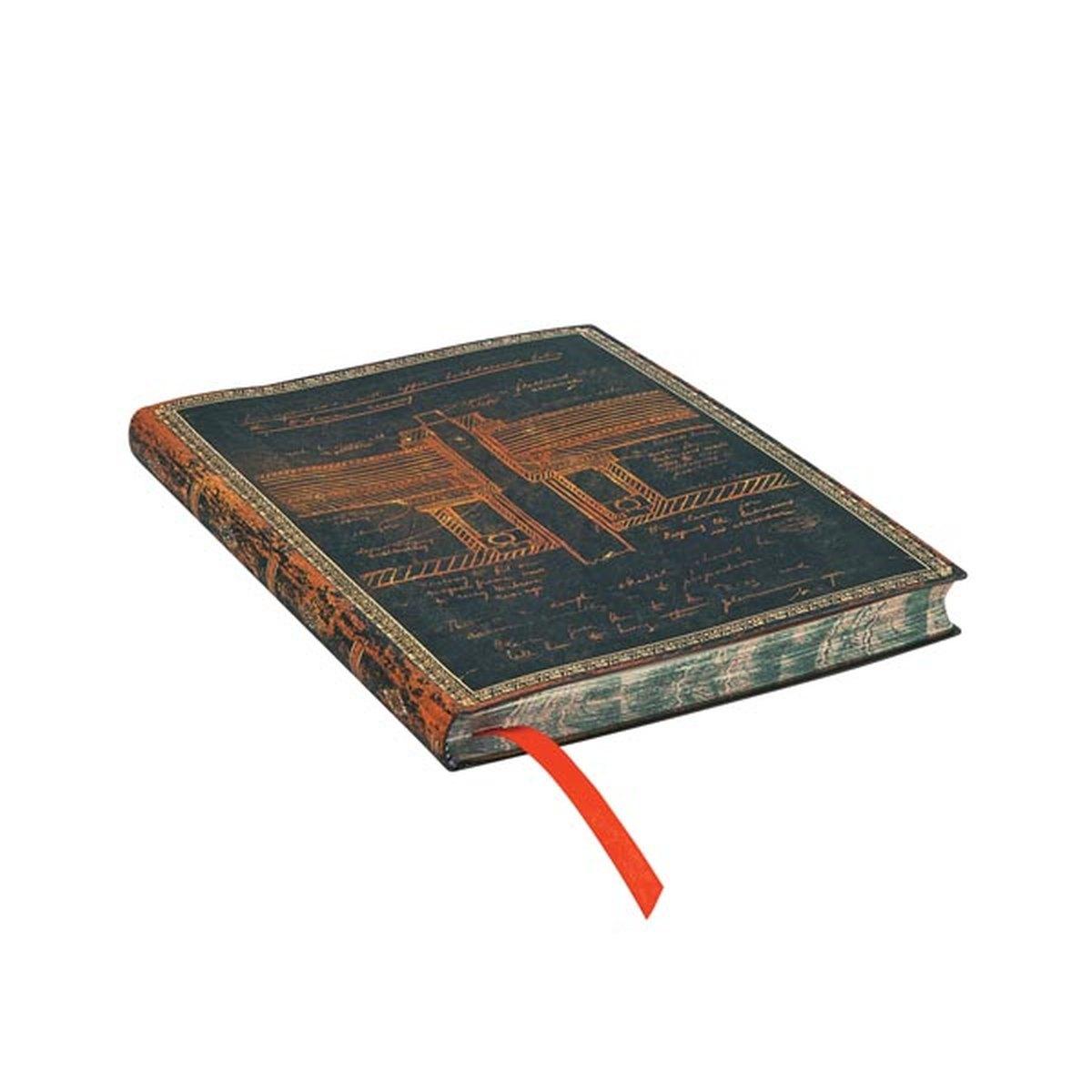 Tesla - bozzetto di una turbina - collezione preziosi manoscritti