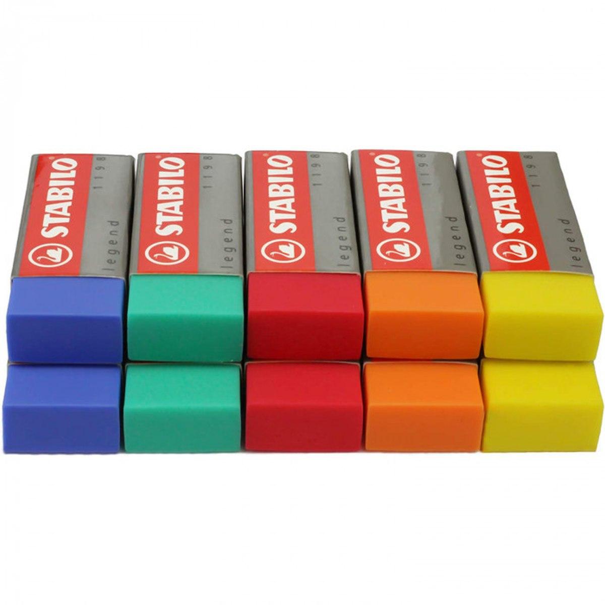 Gomma stabilo legend 1198 colorata