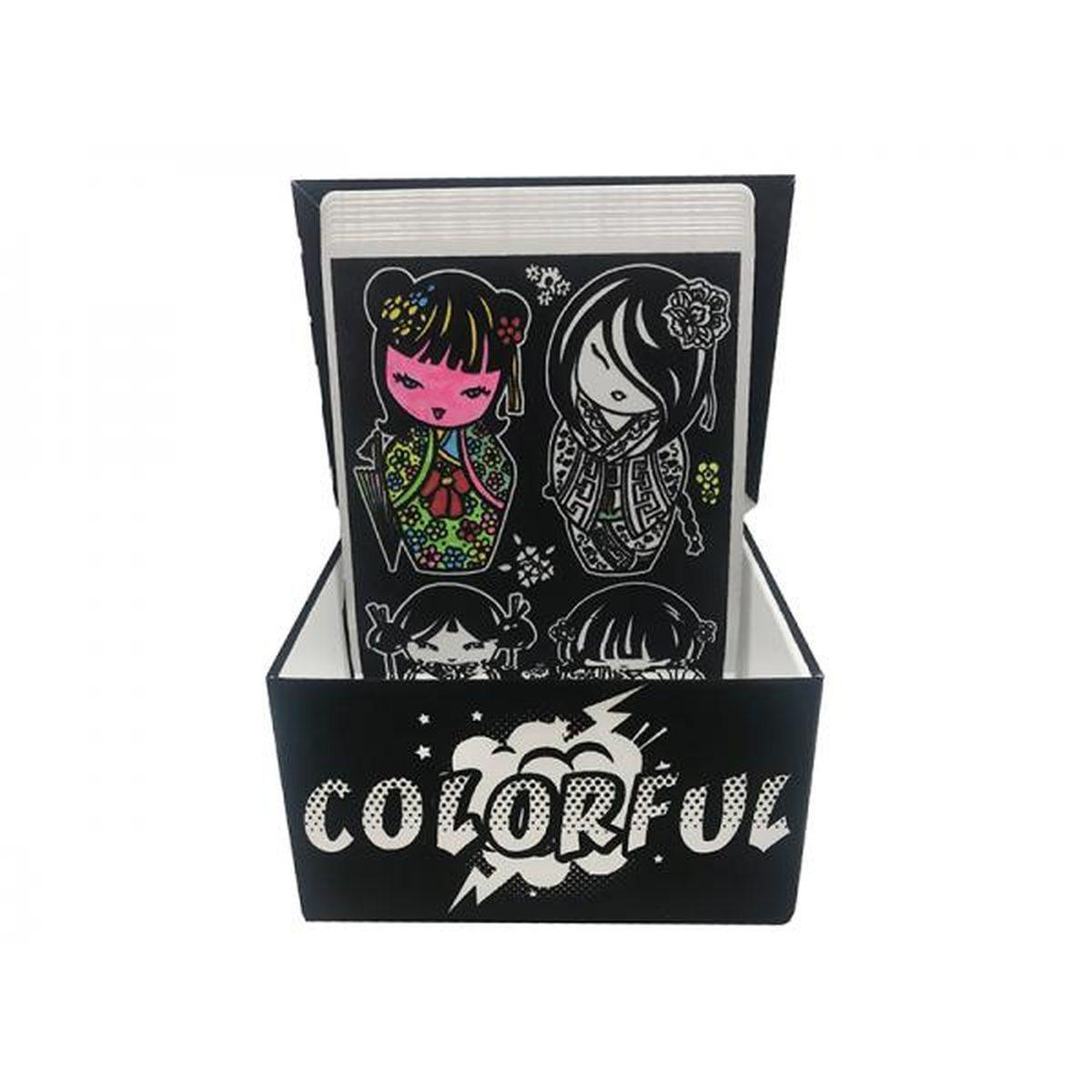 Colorvelvet touch & colour - disegno in velluto - fantasie assortite