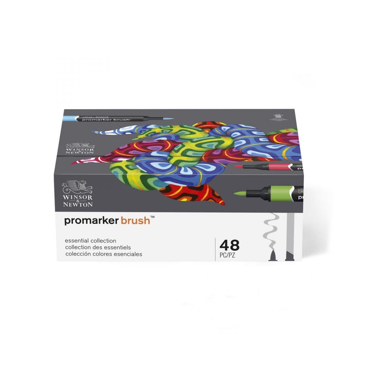 Winsor & newton - promarker brush 48 essential collection